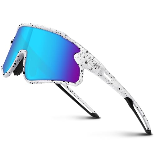 RIVBOS Youth Baseball Sunglasses for Kids(Boys&Girls) Polarized UV Protection Cycling Glasses RYS007
