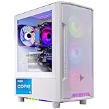 Skytech Gaming Archangel Desktop PC, Intel i5 14400F 2.5 GHz (4.7GHz), NVIDIA RTX 4060 Ti 8GB, 2TB NVMe SSD, 16GB DDR5 RAM 5200, 650W Gold PSU, Wi-Fi, Win 11
