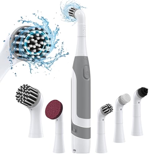kHelfer Electric Cleaning Brush, Battery Power Scrubber