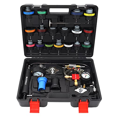 BILITOOLS Radiator Coolant Vacuum Purge & Refill Kit, Universal Cooling System Radiator Refiller