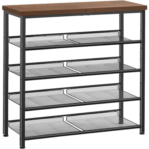 Pipishell Shoe Rack for Entryway，Shoe Storage Organizer