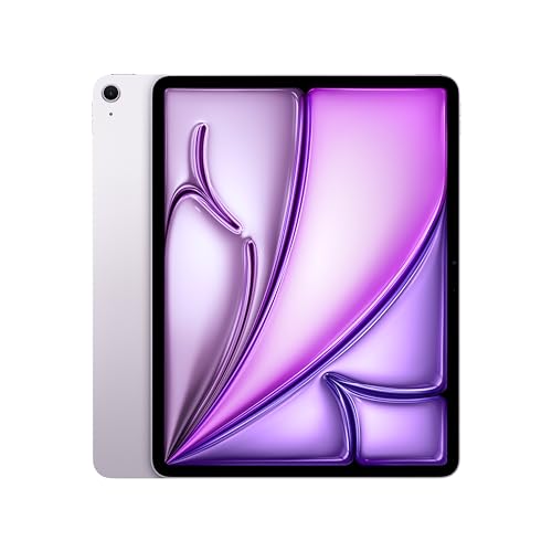 Apple iPad Air 13-inch (M2): Built for Apple Intelligence, Liquid Retina Display, 1TB, 12MP Front/Back Camera, Wi-Fi 6E, Touch ID, All-Day Battery Life — Purple