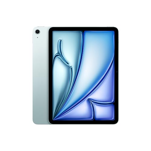 Apple iPad Air 11-inch (M2): Built for Apple Intelligence, Liquid Retina Display, 1TB, 12MP Front/Back Camera, Wi-Fi 6E, Touch ID, All-Day Battery Life — Blue