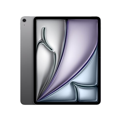 Apple iPad Air 13-inch (M2): Built for Apple Intelligence, Liquid Retina Display, 1TB, 12MP Front/Back Camera, Wi-Fi 6E, Touch ID, All-Day Battery Life — Space Gray