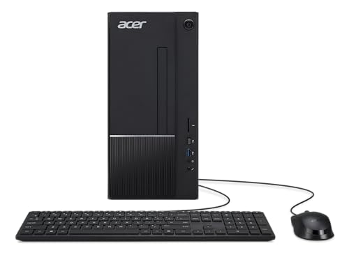 acer Aspire TC-1775-UR12 Desktop | Intel Core i5-14400 10-Core Processor | 16GB 4800MHz DDR5 | 512GB M.2 2280 PCIe Gen 4 SSD | SD Card Reader | Intel Wi-Fi 6E AX211 | Windows 11 Home