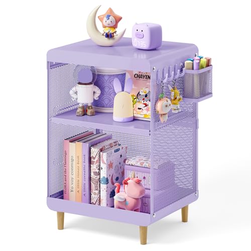 SYKIARIOL Cute Bedside Nightstand Table