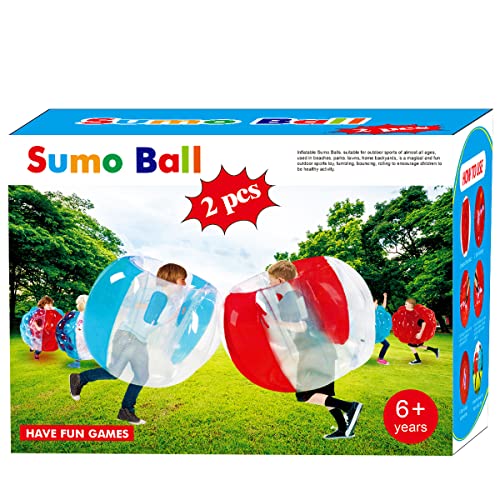 ZHUYNXIR Sumo Balls for Kids, Bumper Bounce Balls for Kids, Kid Sumo Balls, Lawn Game Ball for Kid Outdoor Team Gaming Play