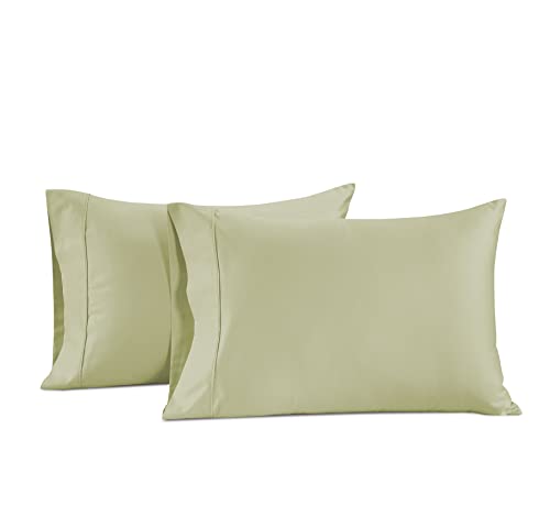 Pillow Set of 2, Soft 100% Egyptian Cotton, Cool & Smooth 1000 Thread Count Pillow Cases