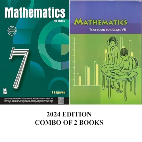 CLASS 7 NCERT + RS AGARWAL MATHEMATICS BOOKS COMBO