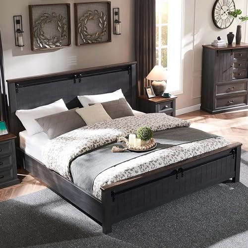 IFGET Bed Frame with Headboard