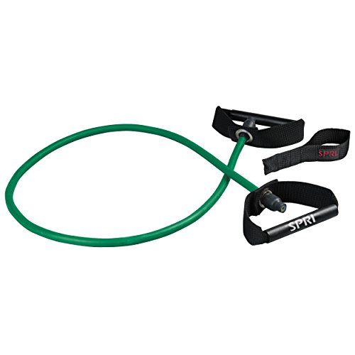 SPRI Xertube Resistance Bands with Handles – All Exercise Cords Sold Separately with Home Gym Workout Fitness Door Anchor Attachment Option