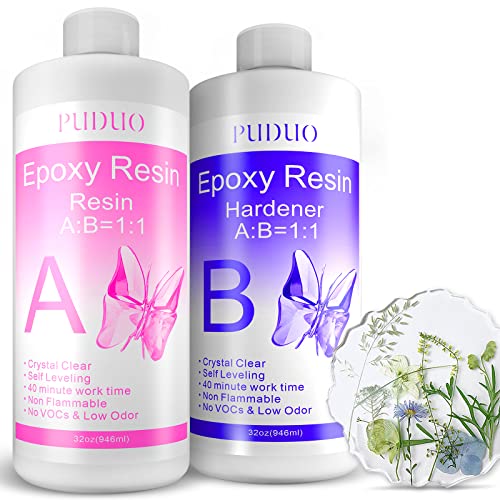 Epoxy Resin Crystal Clear Kit for Art