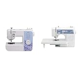 Brother Sewing Machine Bundle, Lightweight XM2701 with 27 Stitches & Computerized XR9550 with 165 Stitches