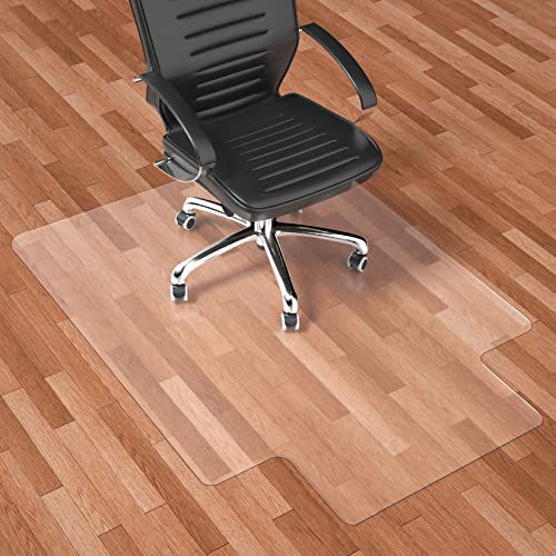 Naturehydro Office Chair Mat, Desk Chair Mat for Floors, Easy Glide Rolling Floor Protector, BPA and Phthalates Free