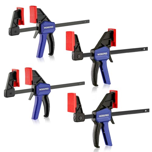 WORKPRO 6" Bar Clamps for Woodworking