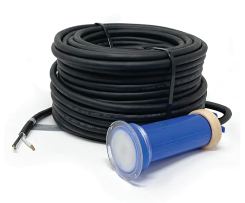 Life-Bulb - 1.5 Inch Pool Light for Inground Pool with 100 Foot Cord - Swimming Pool Light Fixture, Replacement Pool LED Lights - Direct Replacement for Pentair GloBrite - Lifetime Replacement Program