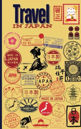 Travel in Japan Journal: Stamp Book Memories, Collect Japanese Stamps to Capture Your Journey