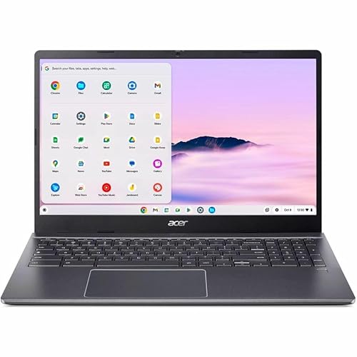 Acer Chromebook Plus 515 CBE595-2T CBE595-2T-752Y 15.6" Touchscreen Chromebook - Full HD - 60 Hz - Intel Core 7 150U - 16 GB - 256 GB SSD - English (US) Keyboard - Iron