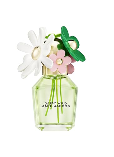 Marc Jacobs Daisy Wild Eau de Parfum - Adventurous Floral Women's Perfume - With Notes of Banana Blossom Accord, Jasmine & Macadamia Accord, Sandalwood & Vetiver des Sables 1.67 fl. Oz