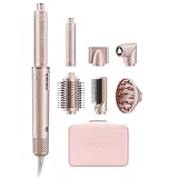 7MAGIC 7 in 1 Hair Styler & Hair Dryer Brush, 110,000 RPM High-Speed Blow Dryer with Negative Ions for Frizz-Free Styling Fast Drying Curling Volumizing Straightening, Hot Air Styler with Travel Case