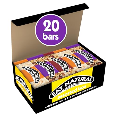 Eat Natural Mixed Assortment Dried Fruits and Nut Bars (20 x 40 GR)