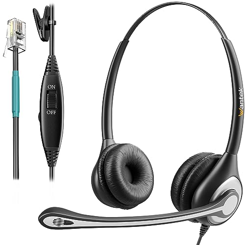 Wantek RJ1 Telephone Headset