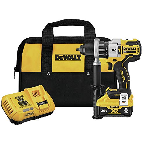 DEWALT 20V MAX XR Hammer Drill/Driver Combination Kit with Power Detect Tool Technology