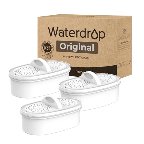 Waterdrop WD-DF-01A Plus NSF Certified Replacement Filters for All Waterdrop Dispenser Filtration System