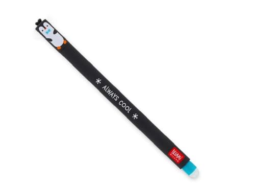 Legami Stylo gel effaçable, motif pingouin