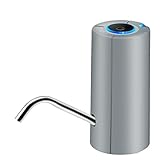 NPQPNAFC Water jug Dispenser Ultra-Long Standby Bottled Water Household Electric Pump Small Household Appliances Mini Automatic Pump Rechargeable Dispenser Bucket(Gray)