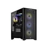 Corsair Vengeance a7400 Series Gaming PC – Liquid Cooled AMD Ryzen 7 9700X CPU – NVIDIA GeForce RTX 4070 Super GPU – 32GB Vengeance RGB DDR5 Memory – 1TB M.2 SSD – Black