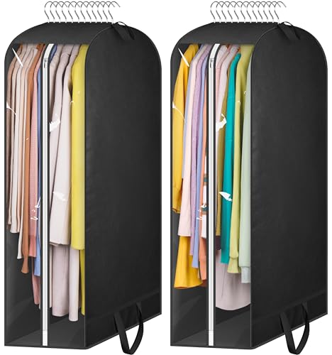 KIMBORA 10" Gusseted Clear Garment Bags