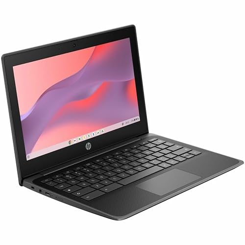 HP Fortis G10 11.6" HD 1366 x 768 Touchscreen Chromebook Intel N100 4GB RAM 32GB eMMC Intel UHD Jack Black - N100 - UHD Graphics - 11.6" HD Display - 4 GB LDDR5 RAM - 32 GB eMMC Storage