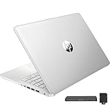 HP Stream 14" HD BrightView Laptop, Intel Processor N150, 16GB RAM, 416GB Storage (128GB eMMC + 288GB Docking Station Set), Intel UHD Graphics, 720p Camera, Wi-Fi, 1 Year Office 365, Win 11 S, Silver