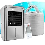 Adamson B10 Gray Bed Cooling System - Twin 75” L x 39” W - Water Bed Cooler Ideal for Hot Sleepers - 100% Cotton Mattress Cooling Bed Pad for Night Sweats - 5-Year Assurance