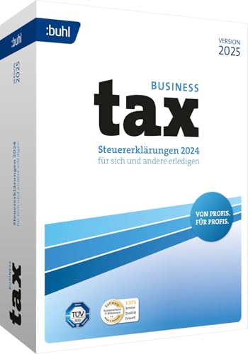 tax 2025 Business: Steuererklärungen 2024 für sich und andere erledigen