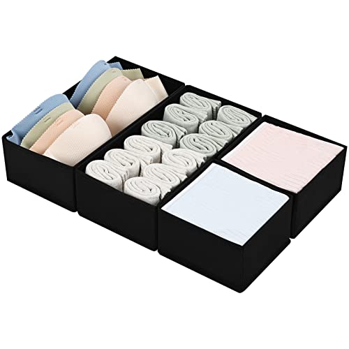 DIMJ Wardrobe Clothes Organizer, Foldable Jean Organizer