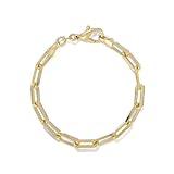 James Michelle Chunky Love Bracelet for Women – Premium Waterproof, Tarnish-Free, Gold PVD Coated Jewelry – Hypoallergenic – Perfect for Beach, Weddings, Gifts – 7 Inch Length