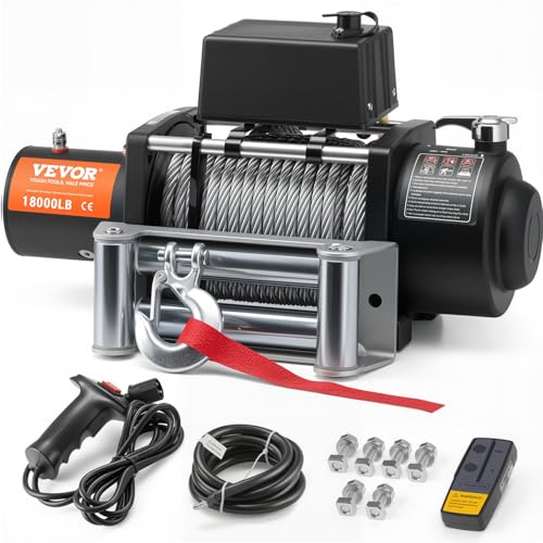 VEVOR Electric Winch Steel Cable