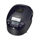 TIGER JPW-H10U 5.5-Cup (Uncooked) Induction Heating Rice Cooker and Warmer with 14-Preset Menu Settings, Mauve Black