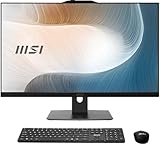 msi Modern AM272P AIO Desktop: 27" FHD, Intel Core 7-150U, 32GB Memory, 1TB M.2 NVMe SSD, WiFi 6E, BT 5.3, Windows 11 Pro: Black 1M-818US
