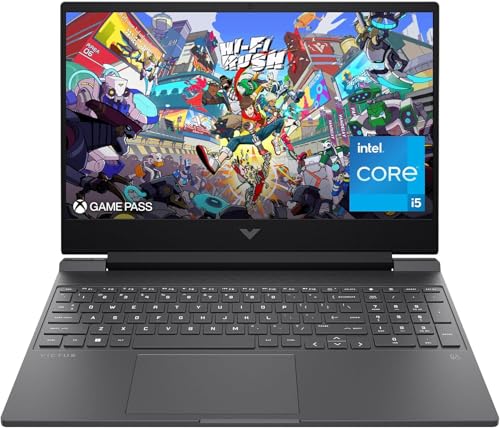 HP Victus 15.6" Full HD 144Hz Gaming Laptop, Intel Core i5-12450H,64GB RAM,1TB PCIe SSD, NVIDIA GeForce RTX 3050, Wi-Fi 6, Backlit Keyboard,Windows 11 Pro, Performance Blue