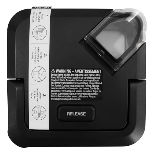 Blender Lid Replacement for Ninja Blender 72 OZ Pitcher Locking Lid,Blender Top Lid Cover Part Compatible with NEW Model Pitcher with Rim Extension Only
