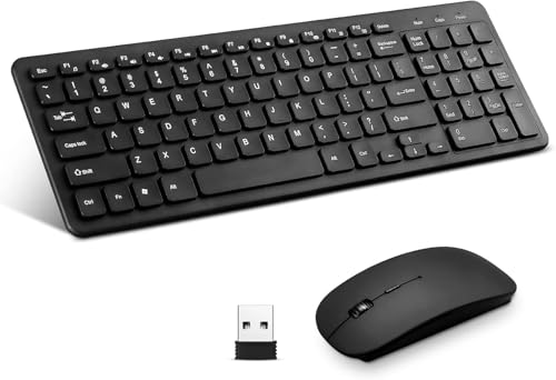 Wireless Keyboard and Mouse Combo