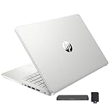 HP Stream 14" HD BrightView Laptop, Intel Celeron N4120, 16GB RAM, 288GB Storage (128GB eMMC + 160GB SSD Docking Station Set), Intel UHD Graphics, HD Webcam, Wi-Fi, 1 Year Office 365, Win 11 S, Silver
