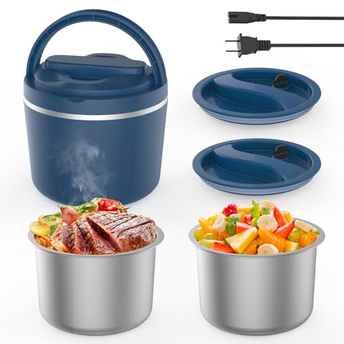Hugmazing Electric Lunch Box Food Heater - Portable Heating Lunch Box