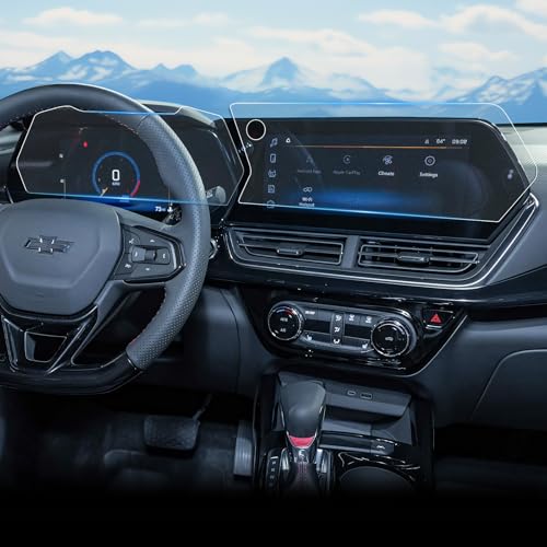 WEIPIN for Chevy Chevrolet GMC Car Screen Protector 9H Hardness Tempered Glass