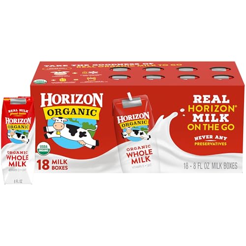 Horizon Organic Shelf-Stable Low Fat Milk Boxes