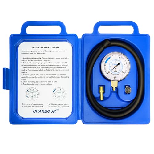 Manometer Gas Pressure Tester, Manometer LP Gas Pressure Tester Gauge