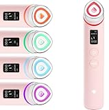 medicube Booster Pro | 6-in-1 Real Glass Glow Beauty Massager | for Clear, Radiant, Firmer-Looking Skin | Korean Skin Care | Pink